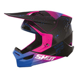 Shot Furious Kid Helmet Matrix Purple Glossy