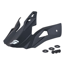 Load image into Gallery viewer, Shot Pulse Kid Replacement Peak Solid Black Matt