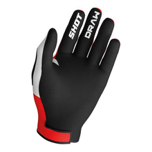 Load image into Gallery viewer, Shot Draw Kid Sky Gloves Red