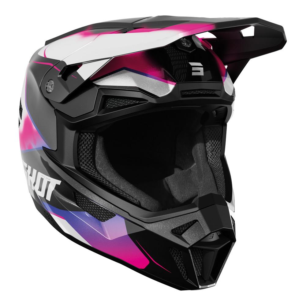 Shot Lite Astral Helmet Blue/Pink Pearly