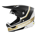 Shot Race Mythic Helmet Black/Gold Matt