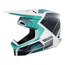 Load image into Gallery viewer, Shot Race Phaser Helmet Blue/Turquoise Pearly