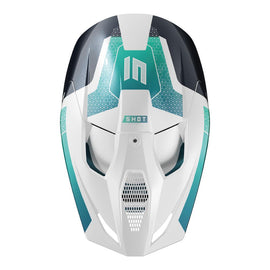 Shot Race Phaser Helmet Blue/Turquoise Pearly