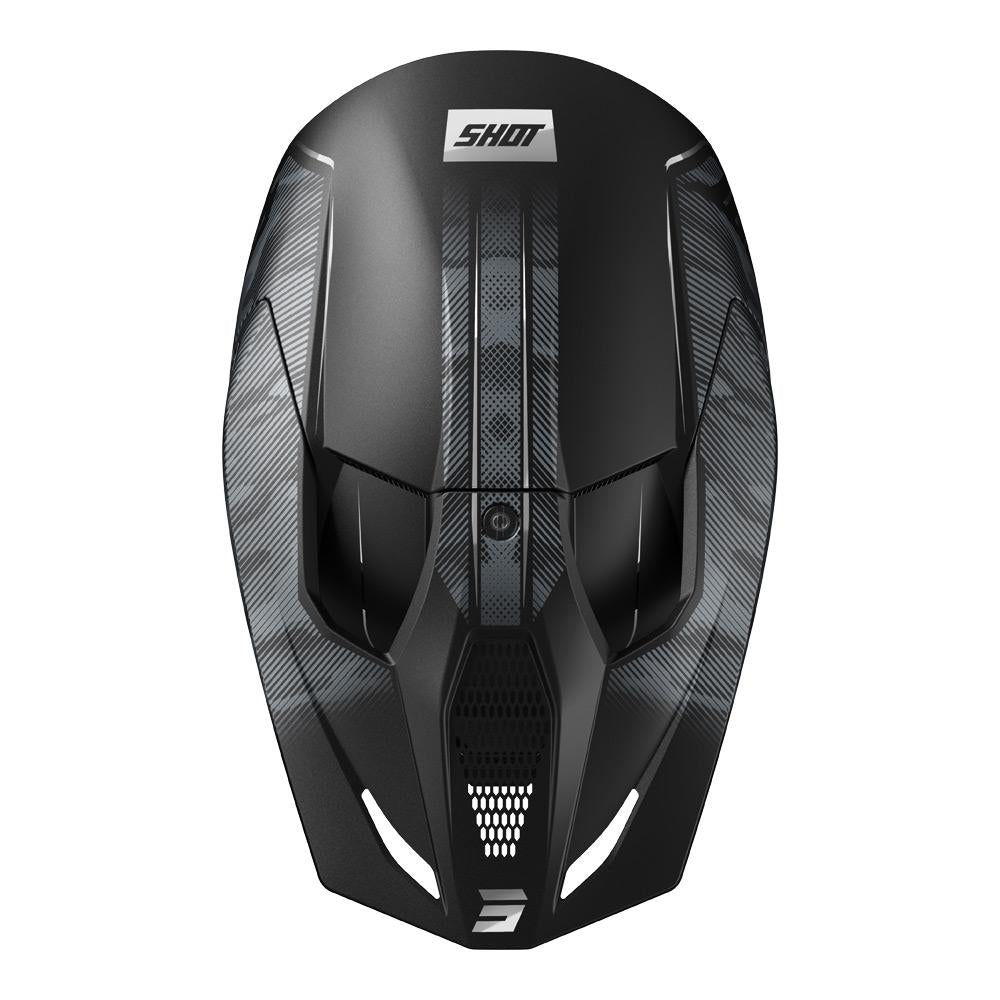 Shot Race Camo Tactic Helmet Black/Grey Matt