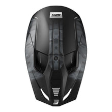Load image into Gallery viewer, Shot Race Camo Tactic Helmet Black/Grey Matt