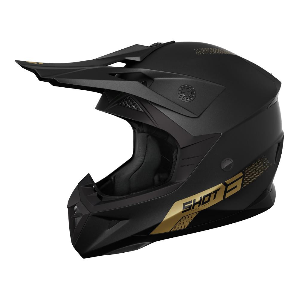 Shot Pulse Element Helmet Gold Matt