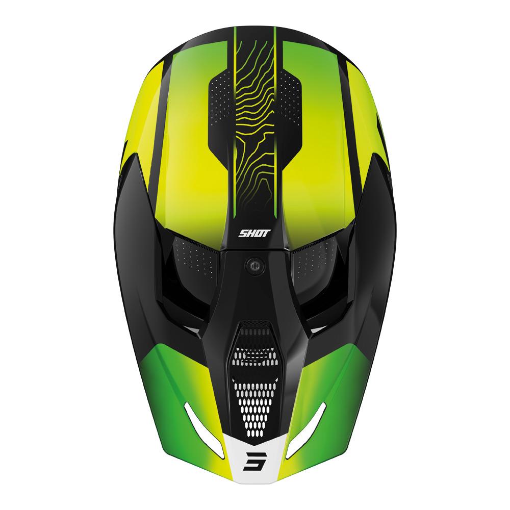 Shot Furious Kid Apex Helmet Neon Yellow Glossy