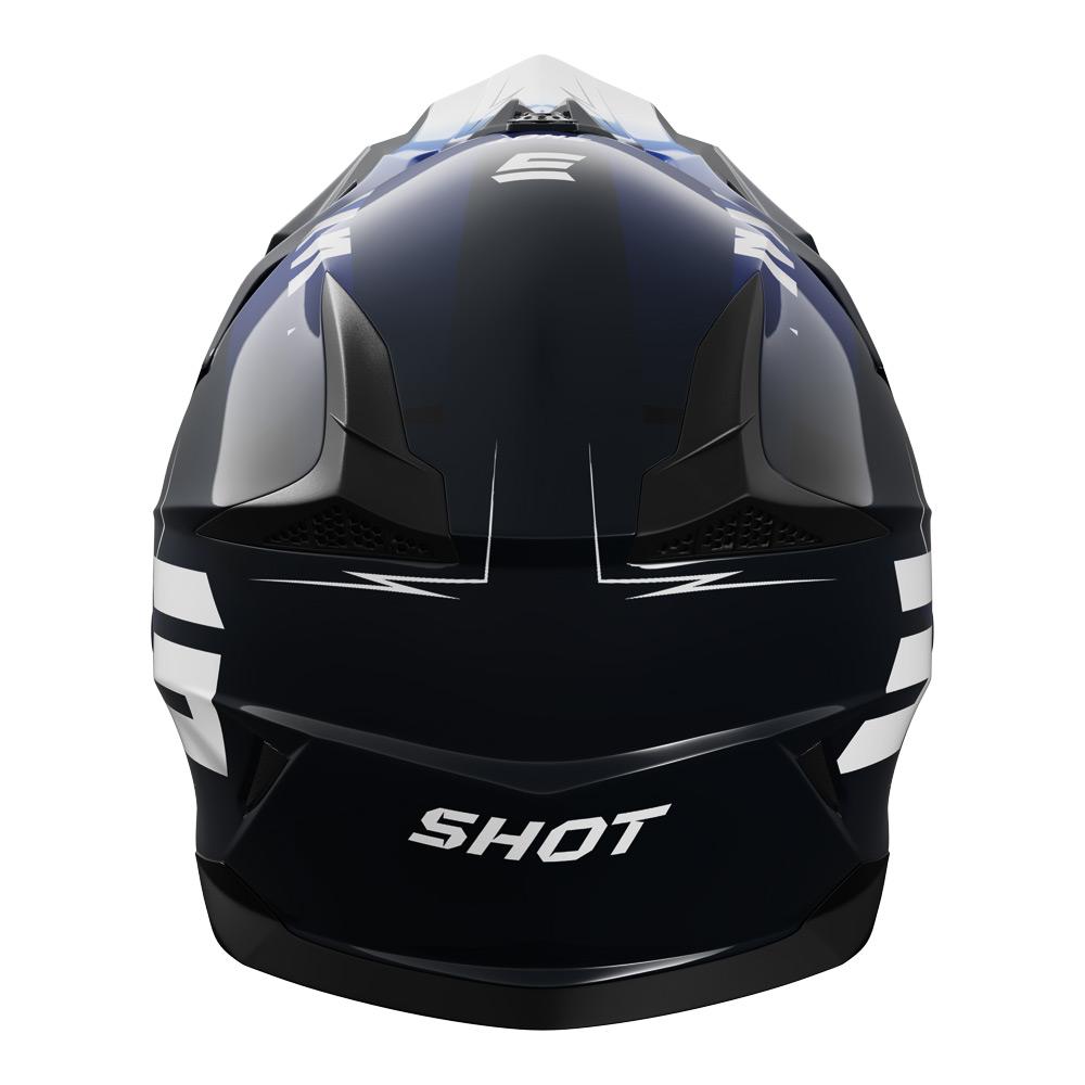 Shot Pulse Kid X-Treme Helmet Blue Glossy