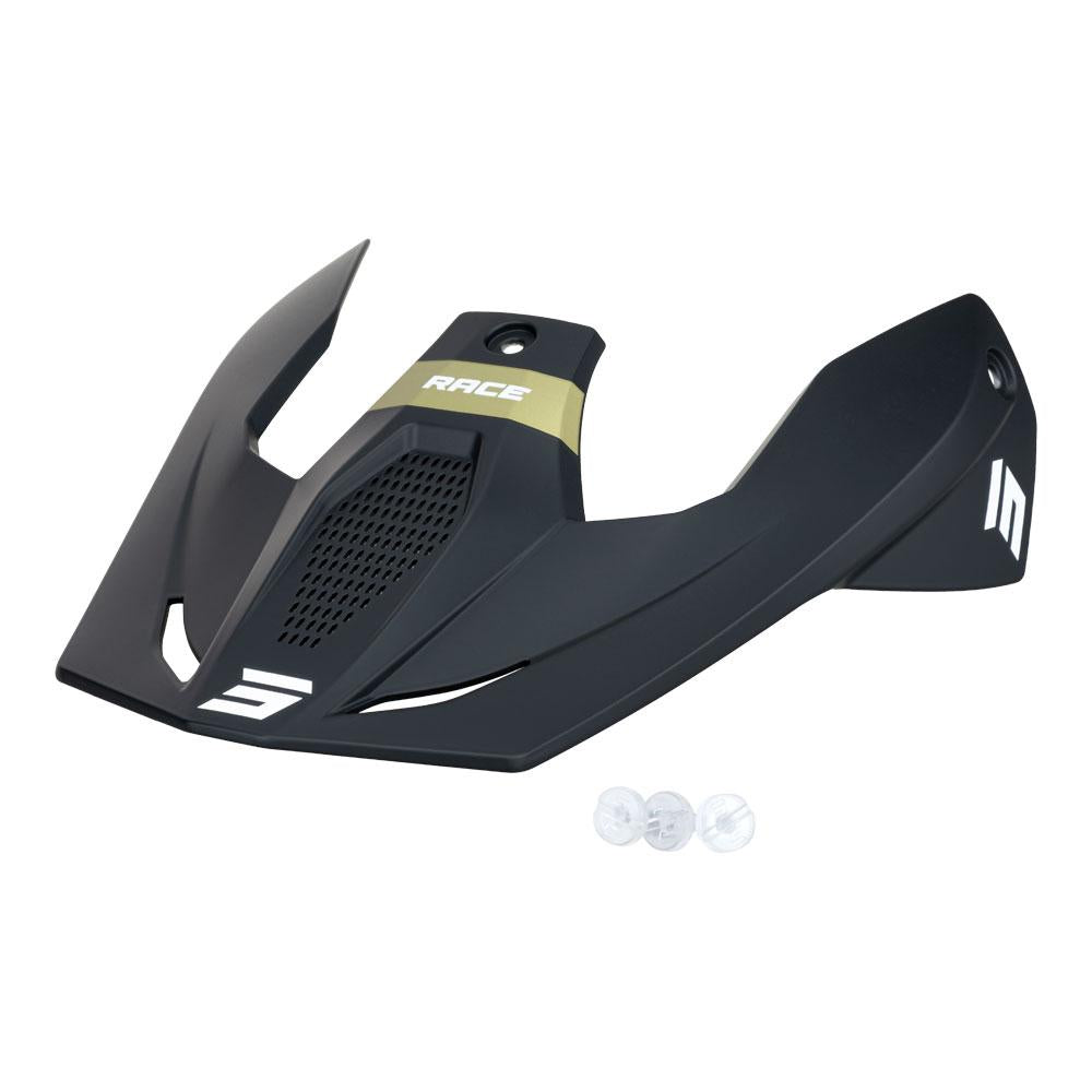 Shot-Race-Helmet-Peak-Mythic-Black/Gold-Matt