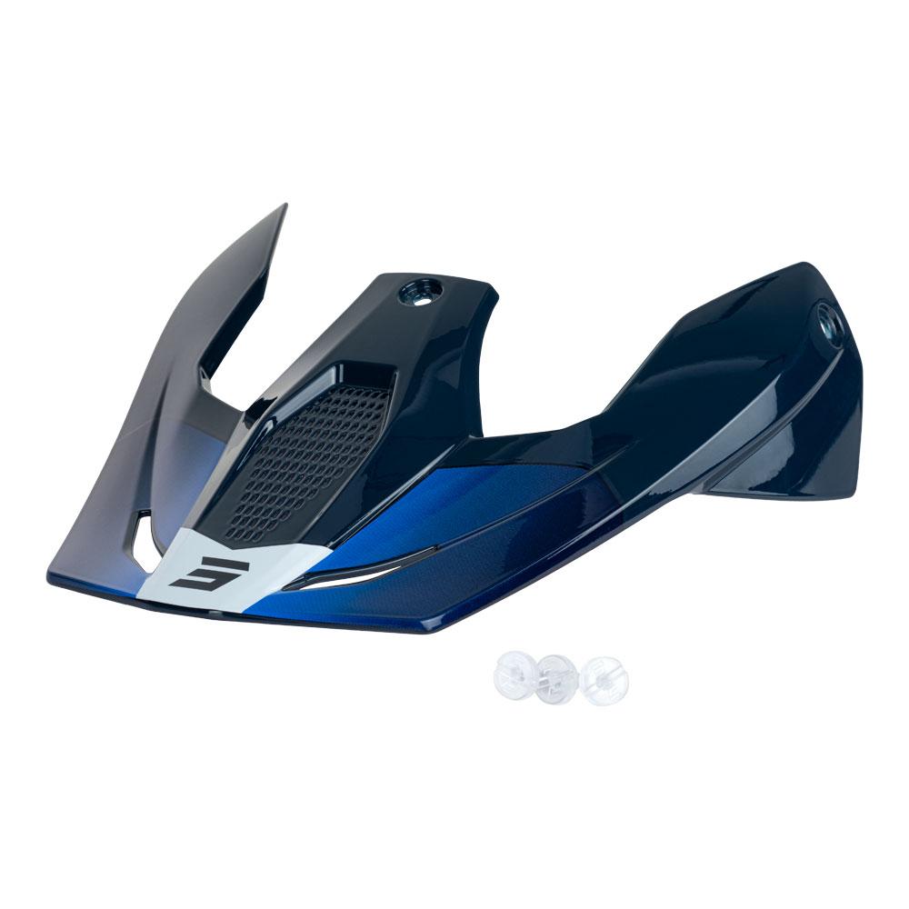 Shot Furious Kid Helmet Peak Apex Blue Glossy