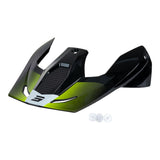 Shot Furious Kid Helmet Peak Apex Neon Yellow Glossy