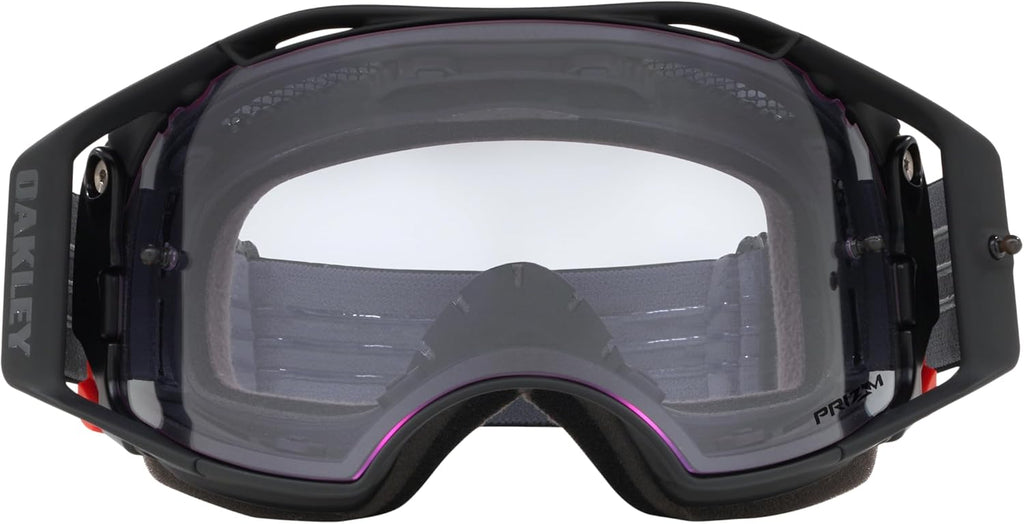 Oakley Airbrake MTB Black Gunmetal Goggles With Clear Lens