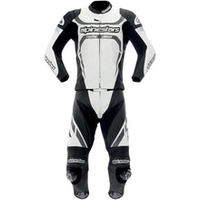Load image into Gallery viewer, Alpinestars Motegi 2 Pc Leather Suit - White/Black