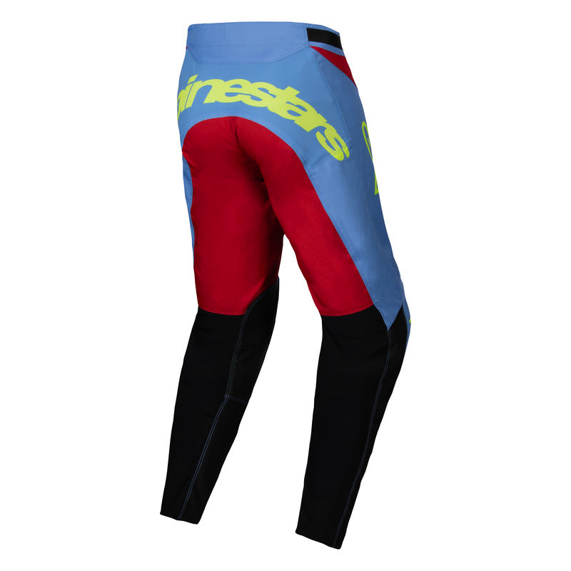 Alpinestars 2025 Racer Ocuri Pants - Blue/Red/Fluro Yellow