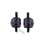 Alpinestars Left/Right Knee Cup Kit For RK-1 Kb - Black Red
