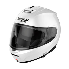Nolan N100-6 Flip Up Classic Helmet - Metal White