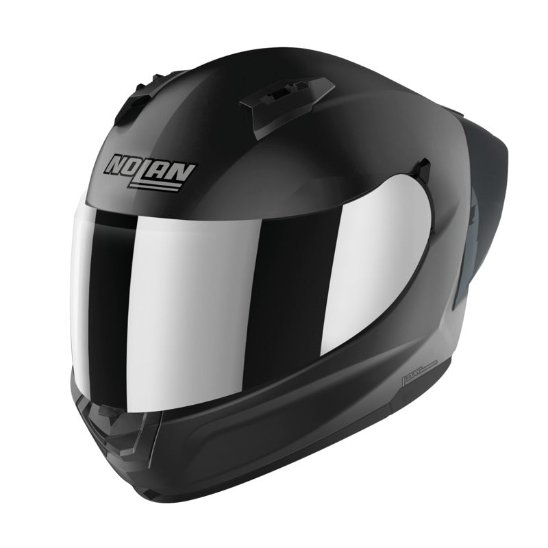Nolan N60-6 Sport Full Face Silver Edition Helmet - Flat Black