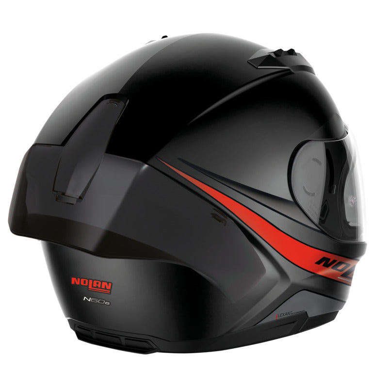 Nolan N60-6 Sport Full Face Outset Helmet - Flat Black/Red