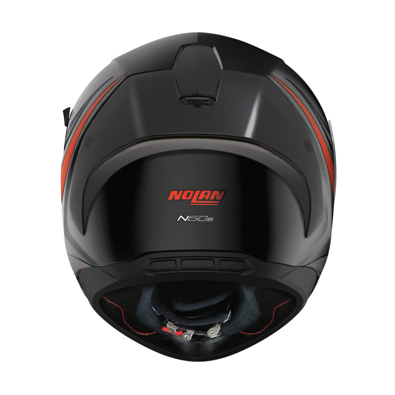 Nolan N60-6 Sport Full Face Outset Helmet - Flat Black/Red