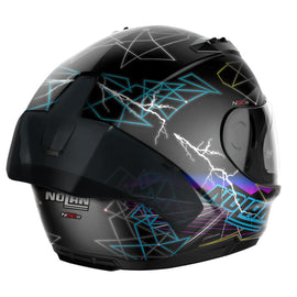 Nolan N60-6 Sport Full Face Raindance Helmet - Flat Black/Multi Colour