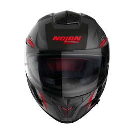 Nolan N80-8 Full Face Wanted Helmet - Flat Grey/Black/Red