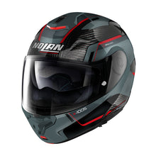 Load image into Gallery viewer, Nolan X-1005 Ultra Carbon Flip Up Undercover Helmet - Carbon Grey/Red