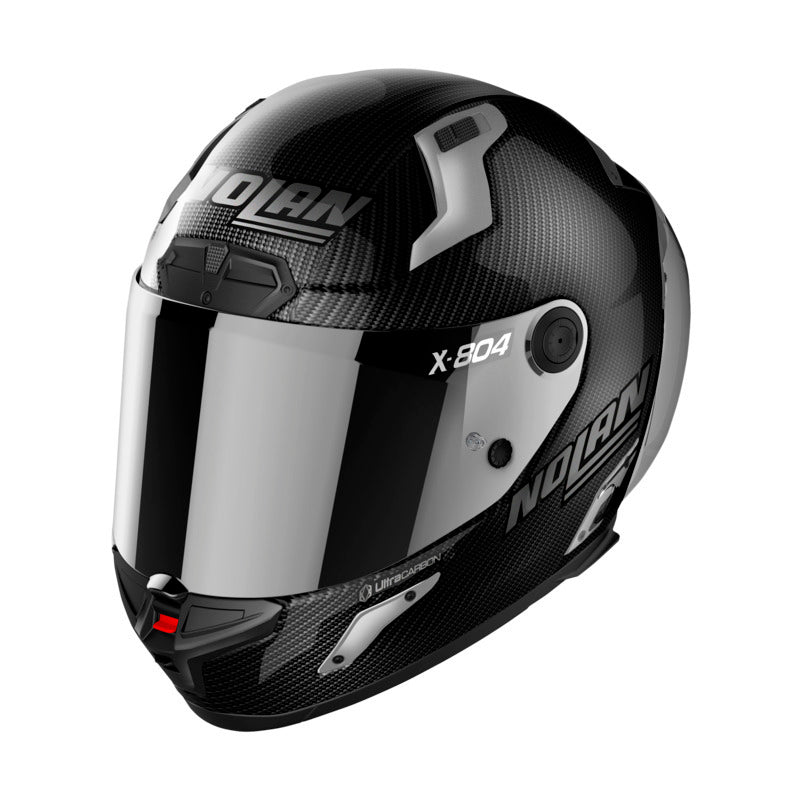 Nolan X-804 RS Full Face Helmet - Silver Edition