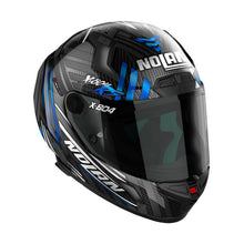 Load image into Gallery viewer, Nolan X-804 RS Full Face Spectre Helmet - Carbon/Blue/Chrome