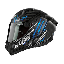 Load image into Gallery viewer, Nolan X-804 RS Full Face Spectre Helmet - Carbon/Blue/Chrome
