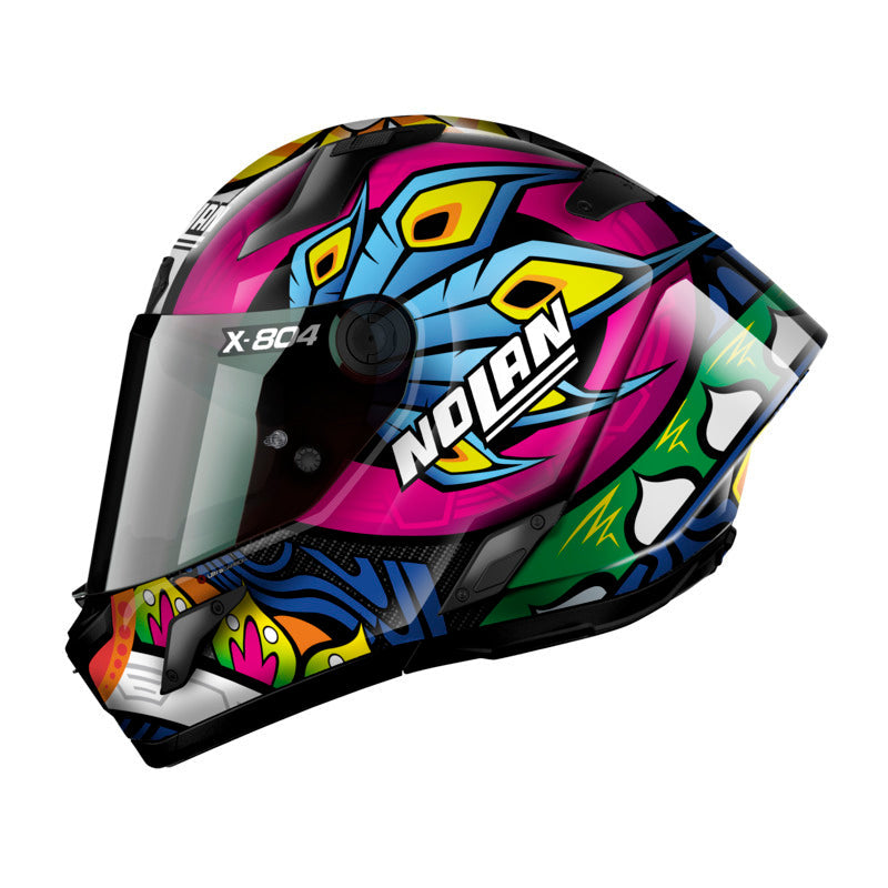 Nolan X-804 RS Full Face Davies Helmet - Multi Colour