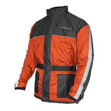 Load image into Gallery viewer, Nelson-Rigg Solo Storm Rain Jacket Hi-Viz Orange/ Black