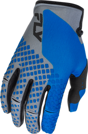 Fly Racing 2026 Kinetic Gloves - Blue/Grey/Black