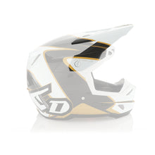 Load image into Gallery viewer, 6D ATR-3Y Wave Series Youth Helmet Peak - Gloss White Gold