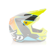 Load image into Gallery viewer, 6D ATR-3Y Wave Series Youth Helmet Peak - Gloss Cyan Yellow