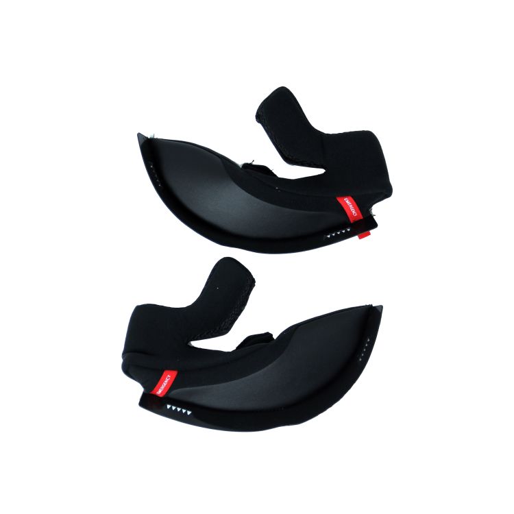 6D ATS-1 Replacement Cheek pad Set - 45mm -M/L - XL/2XL