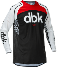 Load image into Gallery viewer, Fly Racing 2026 Evolution DBK MX Jersey - Black/White/Red