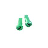 STATES MX ALLOY SPOKE NIPPLE - REAR 8 GAUGE - GREEN