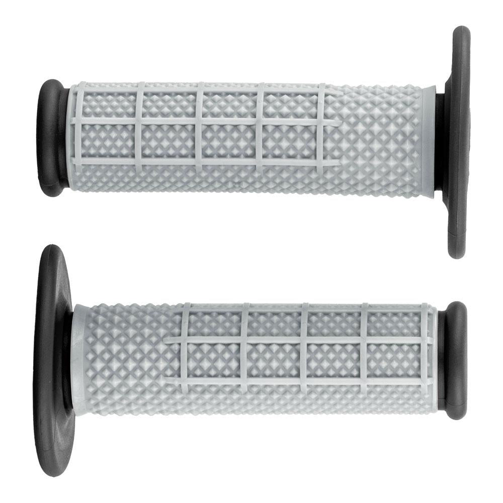 STATES MX PRO SERIES DIAMOND MX HAND GRIPS - HALF WAFFLE - BLACK