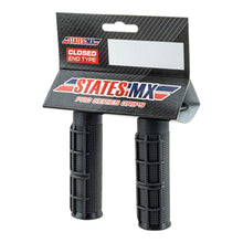 Load image into Gallery viewer, STATES MX PRO SERIES MX HAND GRIPS - HALF WAFFLE - BLACK