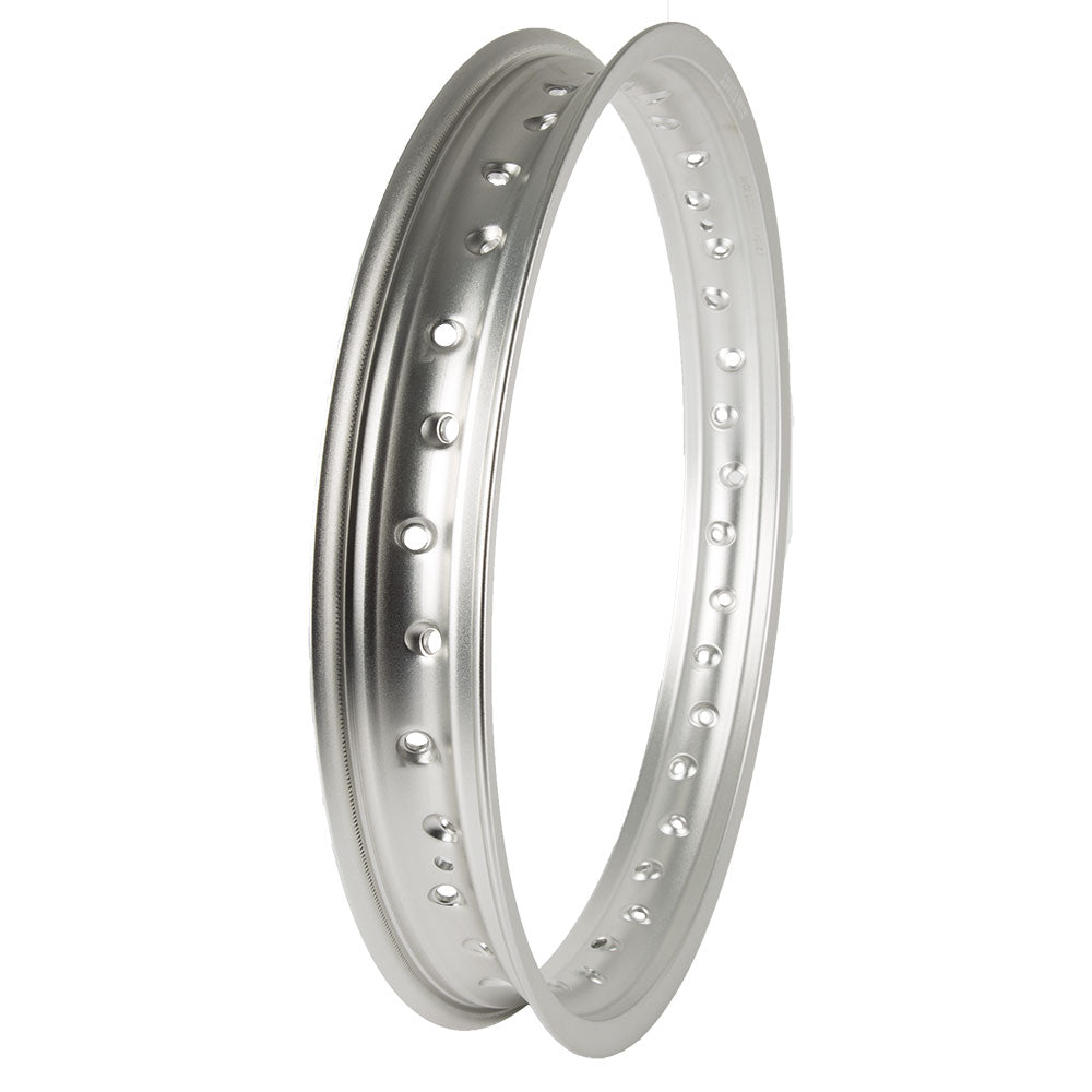 STATES MX RIM : 18 X 2.15 / 36H 2X/LHH - SILVER