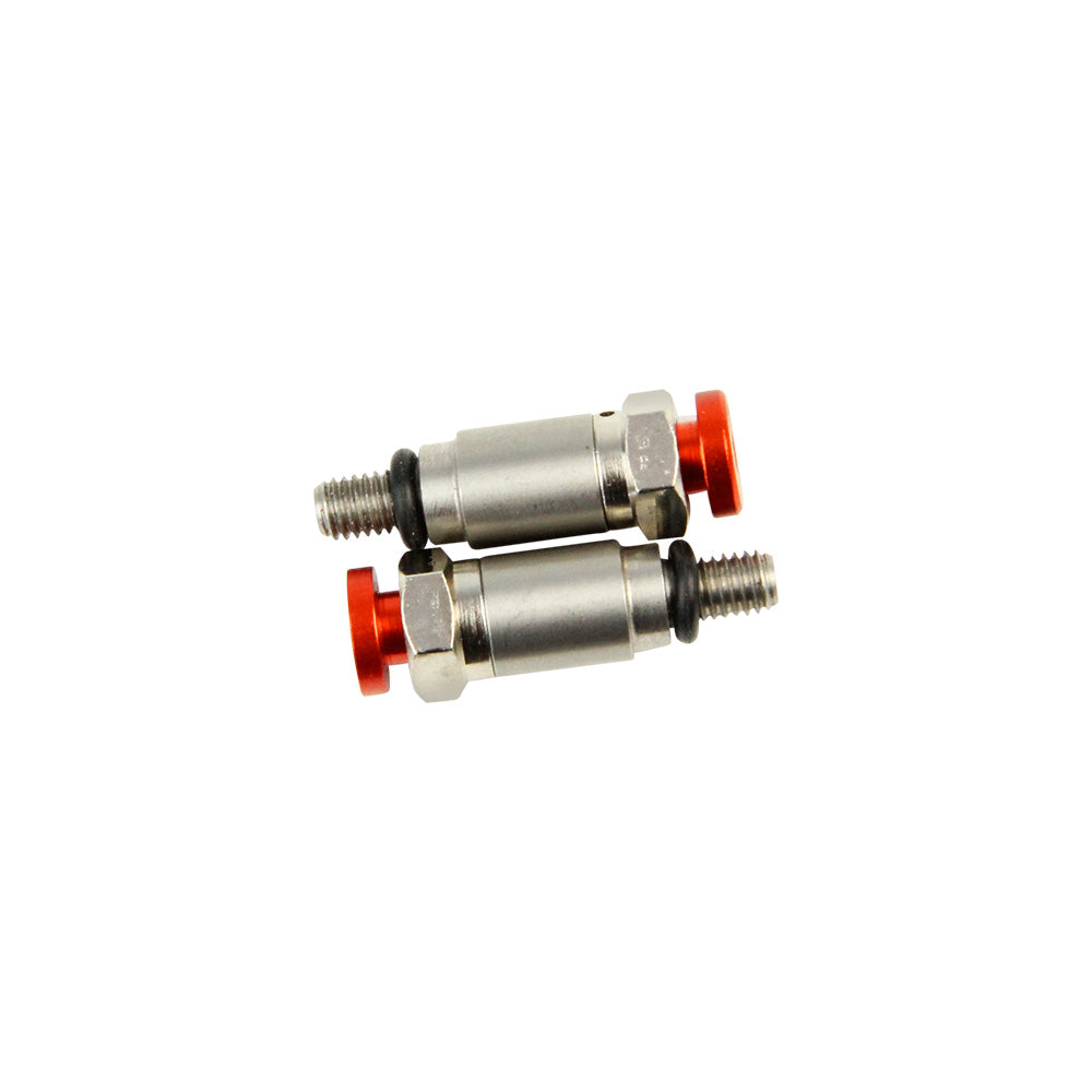 STATES MX FORK BLEEDER VALVES - ORANGE