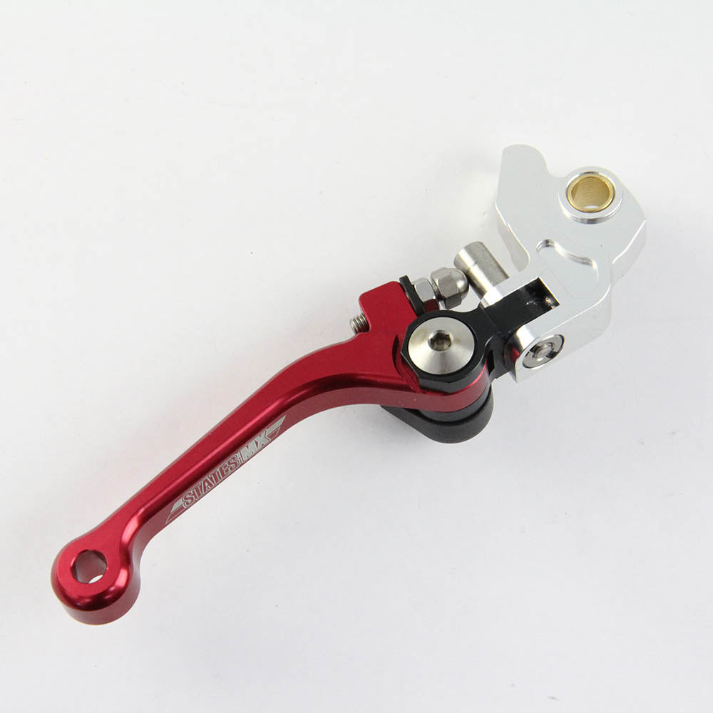 STATES MX BRAKE LEVER - FOLD/FLEX - SUZUKI - RED