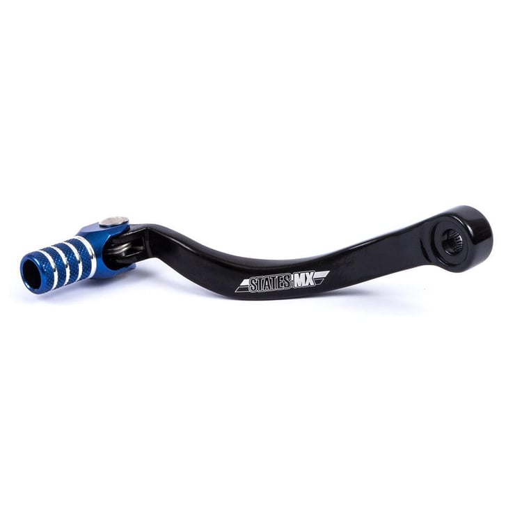 STATES MX FORGED GEAR LEVER - HUSQVARNA - BLUE
