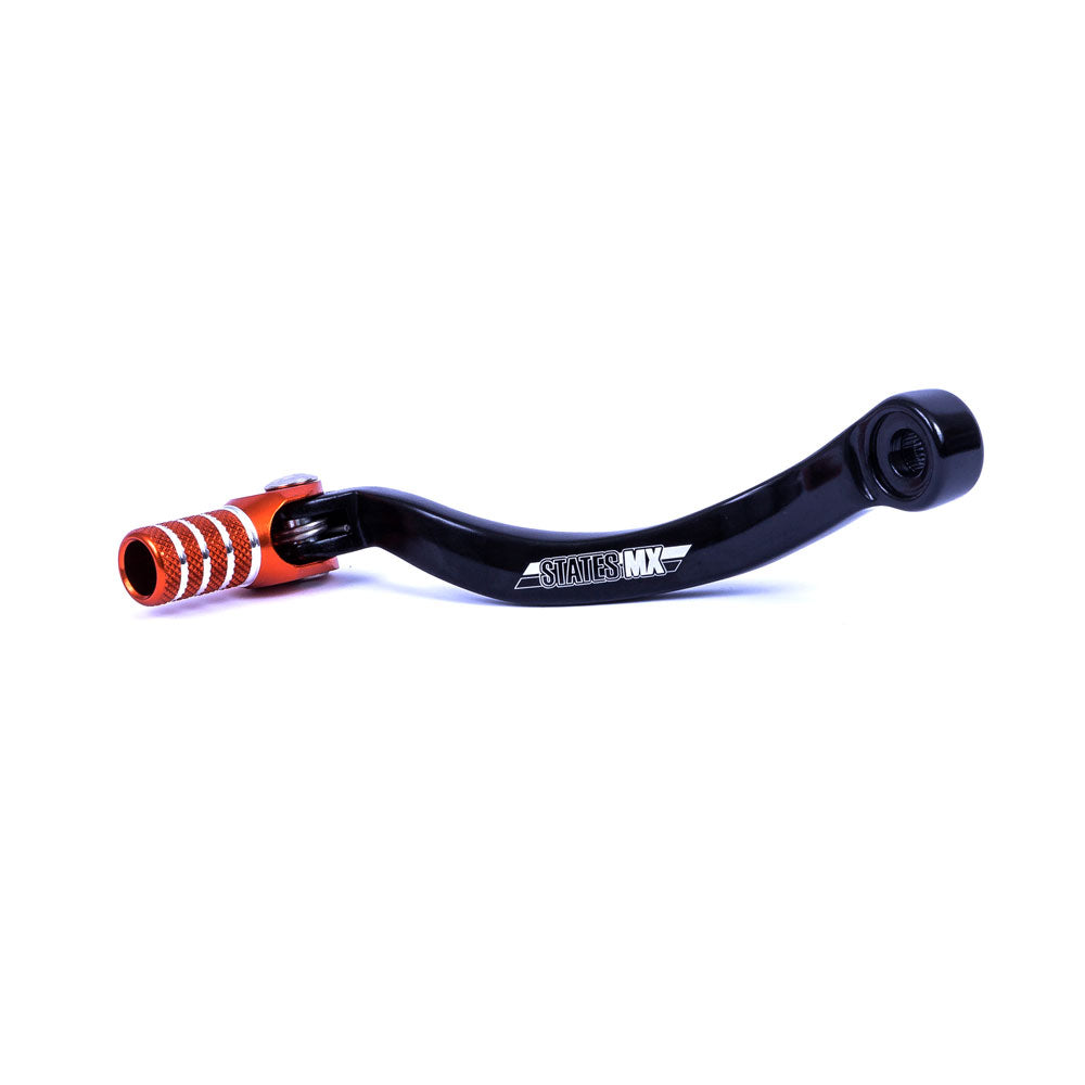 STATES MX FORGED GEAR LEVER - KTM - ORANGE