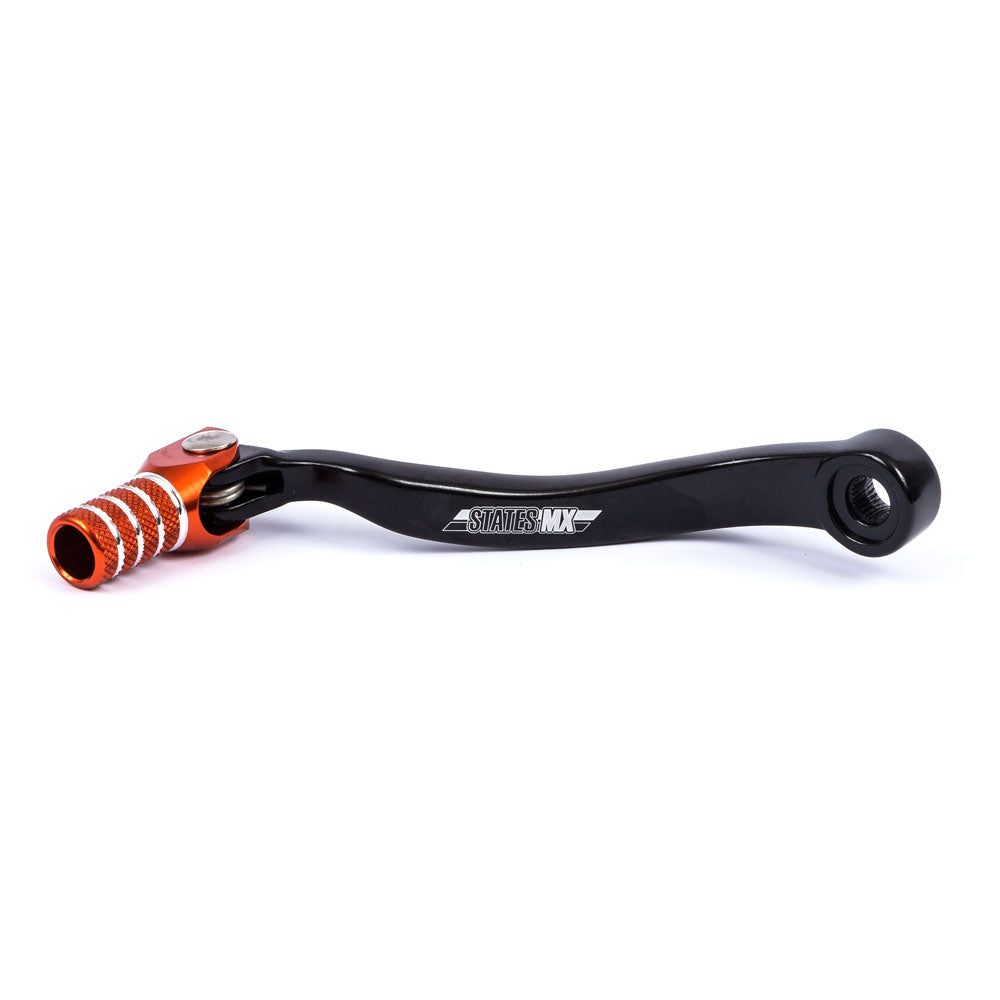 STATES MX FORGED GEAR LEVER - KTM - ORANGE