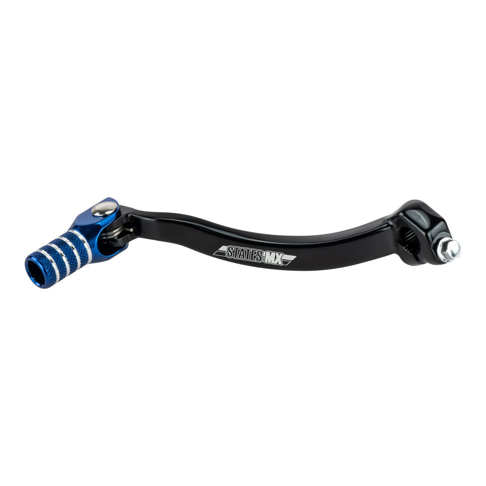 STATES MX FORGED GEAR LEVER - YAMAHA - BLUE