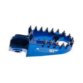 STATES MX S2 ALLOY OFF ROAD FOOTPEGS - HUSQVARNA - BLUE