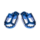 STATES MX S2 ALLOY OFF ROAD FOOTPEGS - HUSQVARNA - BLUE