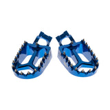 STATES MX S2 ALLOY OFF ROAD FOOTPEGS - KTM/HUSQVARNA (FITS 2016 MODELS ON) - BLUE