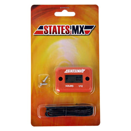 STATES MX HOUR METER - ORANGE